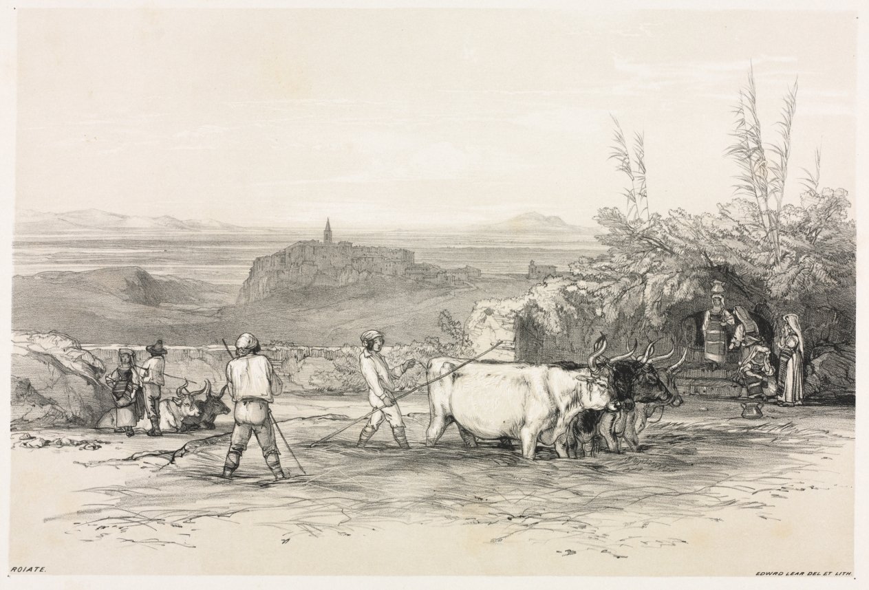 Views in Rome and Its Environs: Roiate by Edward Lear