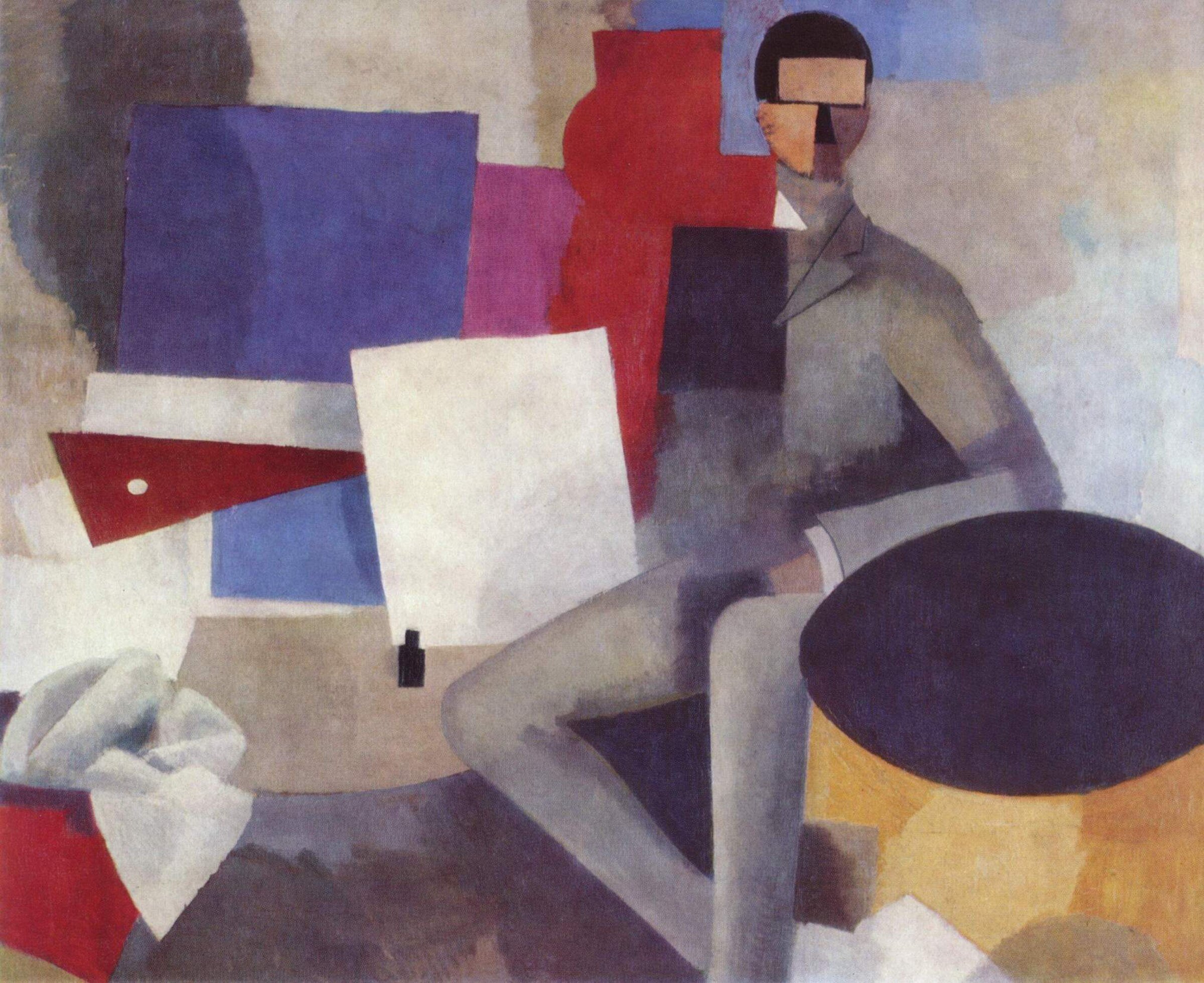 Sitting Man — 1913