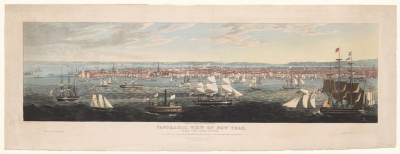 Panoramic View of New York, from the East River